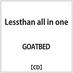 GOATBED / Lessthan all in one CD