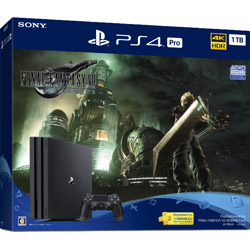 PlayStation 4 Pro FINAL FANTASY（ファイナルファンタジー） VII REMAKE Pack CUHJ-10036   CUHJ-10036