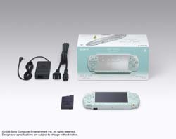 PSPプレイステーションポータブル PSP-2000 ミント・グリーン