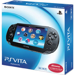 PlayStation Vita (プレイステーション・ヴィータ) 3G/Wi-Fiモデル クリスタル・ブラック 限定版（数量限定） [ゲーム機本体]