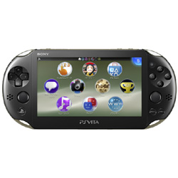 PlayStation Vita Wi-Fiモデル PCH-2000 カーキ/ブラック [PCH-2000ZA16]