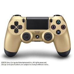 PS4専用ワイヤレスコントローラー [DUALSHOCK4] ゴールド【PS4】｜の