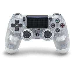 【純正】ワイヤレスコントローラー(DUALSHOCK4) クリスタル CUH-ZCT2J17［PS4］