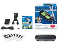 PlayStationVita 3G クリスタルブラック スターターパック