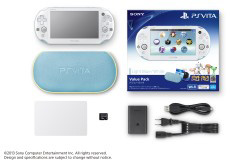 PlayStation Vita Value Pack ライトブルー/ホワイト