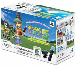 PlayStation Move 『みんなのGOLF 5』ビギナーズパック【PS3】