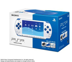 中古】PSP-3000 バリューパック ホワイト／ブルー [2133039072798
