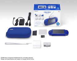 PSPプレイステーションポータブル PSP-2000 「メタリック・ブルー」ワンセグパック
