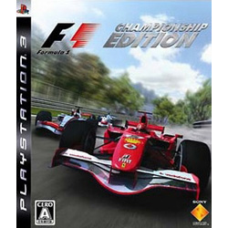 Formula One CHAMPIONSHIP EDITION PS3 【PS3ゲームソフト】