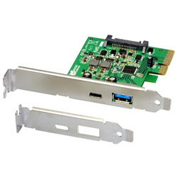 USB3.1 PCI Expressボード（Type-A/Type-C）　REX-PEU31-AC   REX-PEU31-AC