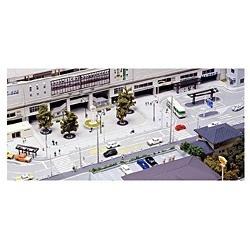 【Nゲージ】駅前道路セット