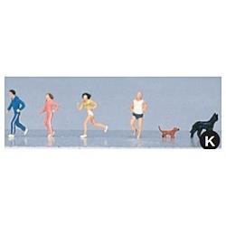 【Nゲージ】犬とジョギング