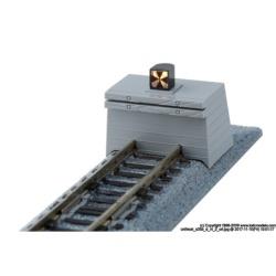【Nゲージ】20-063 車止め線路A 66mm（標識灯点灯仕様）