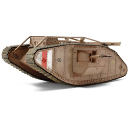 1/35 WWI イギリス戦車 マークIV メール （シングルモーターライズ仕様）