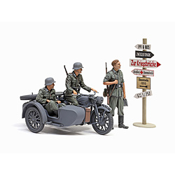 1/35 ドイツ軍用サイドカー KS600