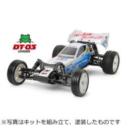 1/10 電動RCカーシリーズ No.587 ネオ マイティフロッグ（DT-03シャーシ）【DT03】