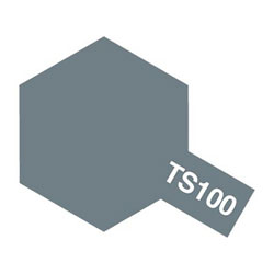 タミヤスプレー TS-100 ブライトガンメタル（セミグロス）