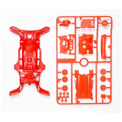 【ミニ四駆】 ARシャーシ （レッド）