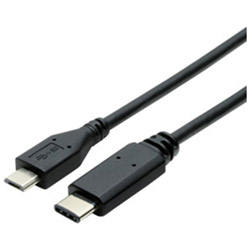 y݌Ɍz 1.0mmUSB-C  USB microBn2.0P[u [dE]@ubN@USB-CM210/BK