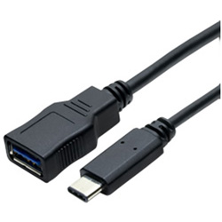 y݌Ɍz USBϊA_v^ [USB-C IXX USB-A /[d /] /USB3.1]  ubN USB-CA3/BK