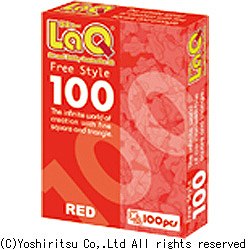 LaQ フリースタイル 100（赤）