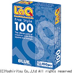 LaQ フリースタイル 100（青）