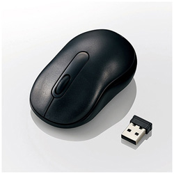 マウス M-DY10DRBK ブラック ［光学式 /3ボタン /USB /無線(ワイヤレス)］