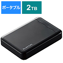 ELP-EDV020UBK(֥å) [ݡ֥뷿 /2TB] ݡ֥HDD USB3.0ϥӥǥ