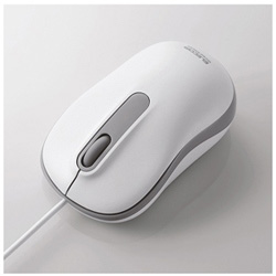【在庫限り】 マウス M-Y7URWH ホワイト ［光学式 /3ボタン /USB /有線］