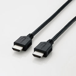 CAC-HD14EL10BK HDMIケーブル  ブラック ［1m /HDMI⇔HDMI /スタンダードタイプ /イーサネット対応 /HDMI ⇔ HDMI］