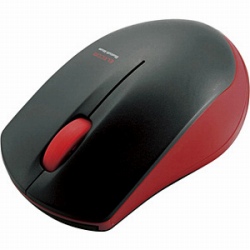 ワイヤレスマウス［IR LED・Bluetooth 3.0］ 省電力タイプ （3ボタン・レッド）　M-BT12BRRD [Bluetoothマウス]