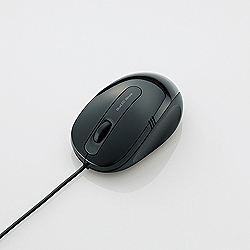 【在庫限り】 マウス M-BL16UBBK ブラック ［BlueLED /3ボタン /USB /有線］