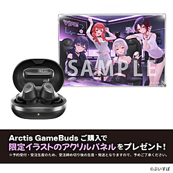 SteelSeries 61680CP1 �Q�[�~���O�w�b�h�Z�b�g Vtuber����M�t�g�t����1�e Arctis GameBuds Black �m���C�����X�iBluetooth�j /���� /�C���z���^�C�v�n