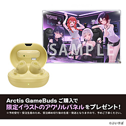 SteelSeries 61711CP1 �Q�[�~���O�w�b�h�Z�b�g Vtuber����M�t�g�t����1�e Arctis GameBuds Yuzu �m���C�����X�iBluetooth�j /���� /�C���z���^�C�v�n