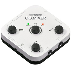 スマートフォン用オーディオミキサー　Audio mixer for Smartphones　GO:MIXER