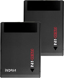 外付HDD ［iVDRインターフェイス・500GB］ iVポケット搭載機対応カセットHDD2個セット・アダプタセットモデル　RMS-500X2.A