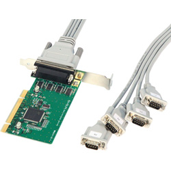 RSA-PCI3P4R(PCIバス専用 RS-232C拡張インターフェイスボード 4ポート)