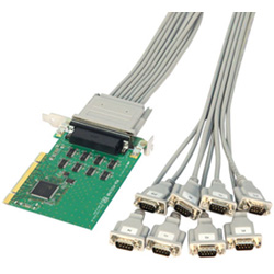 RSA-PCI3P8R(PCIバス専用 RS-232C拡張インターフェイスボード 8ポート)