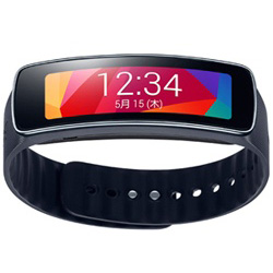 GALAXY用　Gear Fit （チャコール ブラック）　SM-R3500ZKAX