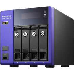 LAN DISK［SSDモデル 3840GB搭載 /4ベイ］ 10GbE対応Windows Server IoT 2019 for Storage搭載法人向けNAS【受注生産品】   HDL4-Z19SI3A-S4