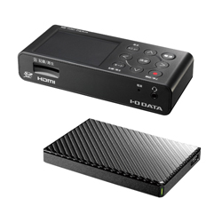 HDMI/アナログキャプチャー ポータブルHDD（1TB）同梱モデル   GV-HDREC1T