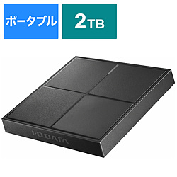 SSPL-UT2K 外付けSSD USB-A接続 (PS5/PS4対応) ビターブラック ［2TB /ポータブル型］