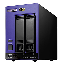LAN DISK [SSDモデル 1920GB搭載 /2ベイ] 10GbE対応 Windows Server IoT 2022 for Storage搭載 法人向けNAS   HDL2-Z22SI3AS2