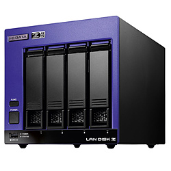 LAN DISK Z [8TB搭載 /4ベイ /50台(ユーザー無制限)] Windows Server IoT 2019搭載 法人向けNAS(5年保証・データ復旧サービス付き)  HDL4-Z19SATA-8B