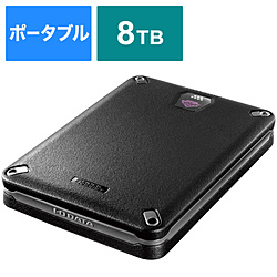 HDPD-SUTB8S 外付けSSD USB-A接続 「BizDAS」セキュリティモデル(Mac/Windows11対応)  ［8TB /ポータブル型］