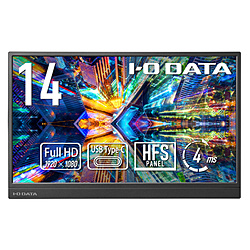 IO DATA(�A�C�I�[�f�[�^) USB-C�ڑ� ���o�C�����j�^�[ �z���C�g�V���o�[ LCD-YC142HX �m14.0�^ /�t��HD(1920×1080) /���C�h /60Hz�n