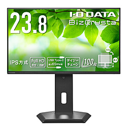 IO DATA(�A�C�I�[�f�[�^) USB-C�ڑ� PC���j�^�[ �uBizCrysta�v �u���b�N LCD-C243SMB-F �m23.8�^ /�t��HD(1920×1080) /���C�h /100Hz�n