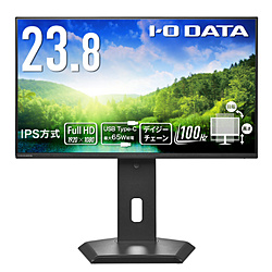 IO DATA(�A�C�I�[�f�[�^) USB-C�ڑ� PC���j�^�[ �u���b�N LCD-C243SMB-FX �m23.8�^ /�t��HD(1920×1080) /���C�h /100Hz�n