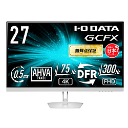 �A�C�I�[�f�[�^ KH-GDU271ADW �Q�[�~���O���j�^�[ �uGCFX�v �z���C�g �m27�^ /4K(3840×2160�j /���C�h /300Hz�n