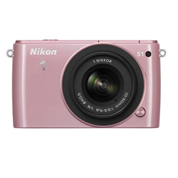 中古】Nikon 1 S1 標準ズームレンズキット (1011万画素／ピンク